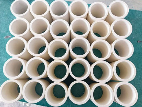 High purity boron nitride ceramic tube